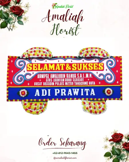 Papan Bunga Ucapan Selamat Kranggan