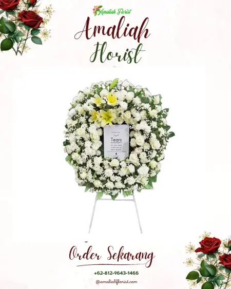 Krans Bunga Duka Kranggan